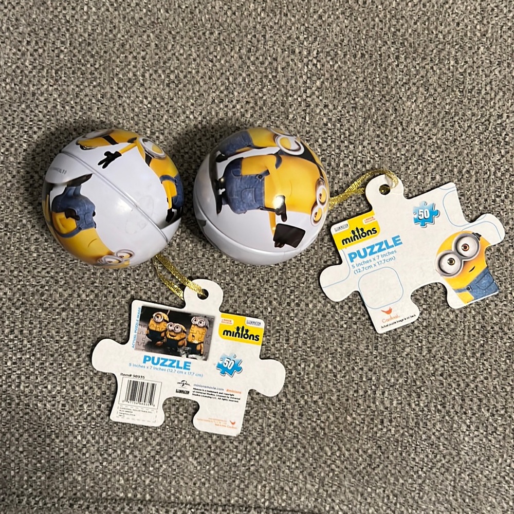 NWT minion puzzles.